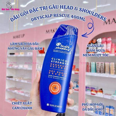 Dầu gội đặc trị gàu Head and Shoulder Clinical Strenght 400ml
