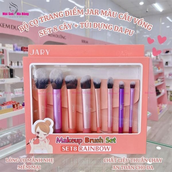 BỘ CỌ TRANG ĐIỂM JARY MAKEUP BRUSH