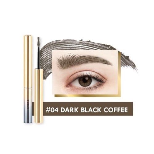Mascara Lông Mày Nongchat Setting Eyebrow #04 Dark Black Coffee