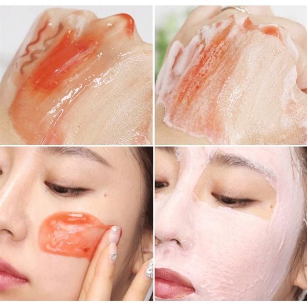 Sữa Rửa Mặt Rau Củ Byvibes Wonder Bath Làm Sáng Da 300ml Super Vegitoks Cleanser Red