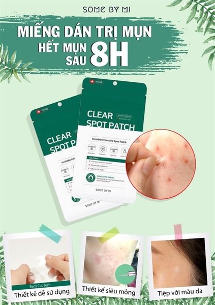 Miếng Dán Mụn Some By Mi 30 Days Miracle Clear Spot Patch (18 pcs)