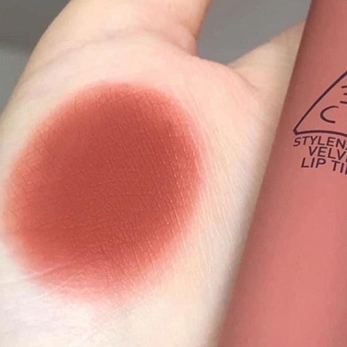 Son kem lì 3CE Velvet Lip Tint Walk N Talk 4g- Màu Nâu Đào