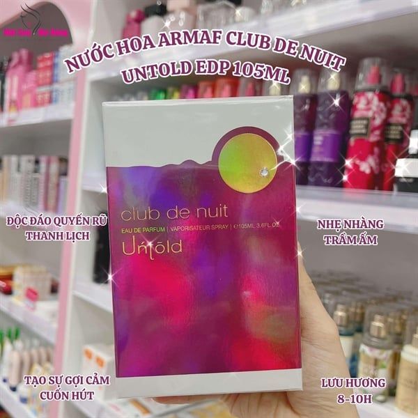 Nước Hoa Unisex Armaf Club De Nuit Red Untold EDP 105ml