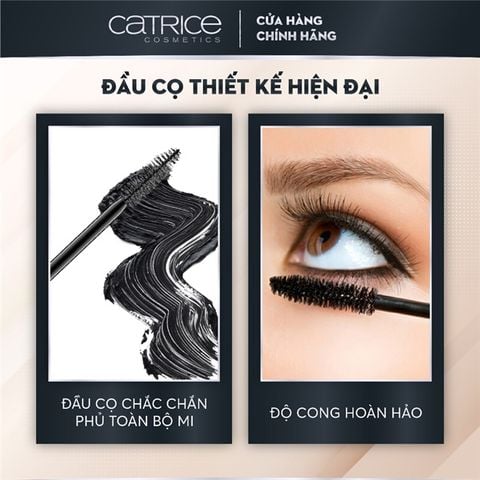 Mascara chuốt mi Catrice Lashes to Kill Ultra Black Mascara hỗ trợ nuôi dưỡng mi 10ml