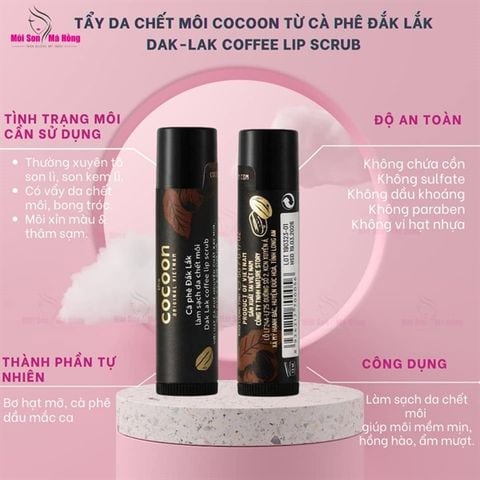(CÔNG TY) Son Dưỡng Cocoon Dầu Dừa Bến Tre 5g