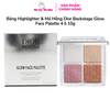 Phấn bắt sáng, tạo khối 4 ô Dior Back Stage Glow Face Palette Highlight &Blush 10g- Pháp