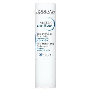 Son Dưỡng Bioderma Dạng Sáp Làm Dịu Môi Khô, Nứt Nẻ 4g Atoderm Stick Levres