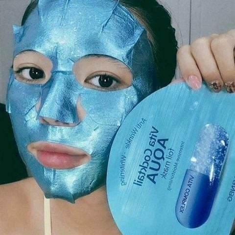 Mặt Nạ BNBG Dưỡng Ẩm Cho Mọi Loại Da 30ml (Mới) Vita Cocktail Aqua Foil Mask