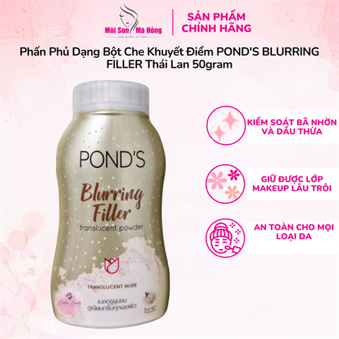 Phấn Phủ Dạng Bột Che Khuyết Điểm POND'S BLURRING FILLER Thái Lan 50gram