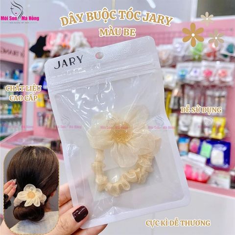 Dây buộc tóc JARY Hairband Hoa 5 cánh đính đá HB1 HB1.5