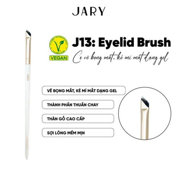 CỌ VẼ BỌNG MẮT, KẺ MÍ MẮT DẠNG GEL JARY EYELID BRUSH J13