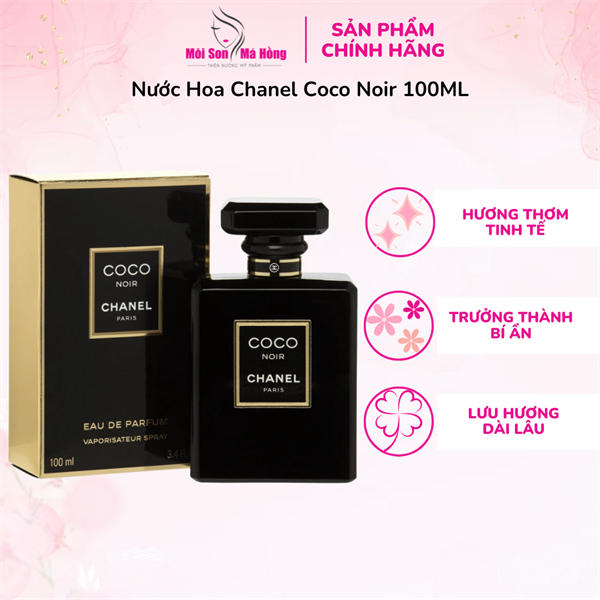 Nước Hoa Chanel Coco Noir 100ML - MÔI SON MÁ HỒNG