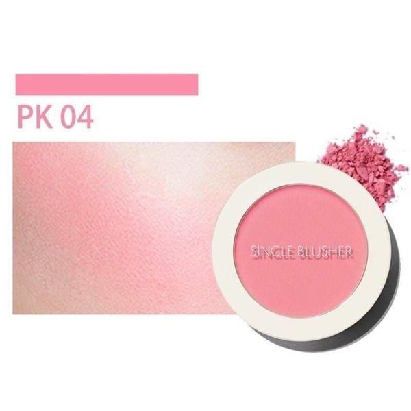 Má Hồng The Saem Saemmul Single Blusher 5g #PK04 Rose Ribbon