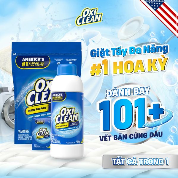 Bột Giặt Tẩy Đa Năng Oxi Clean Multi - Purpose Stain Remover 30g