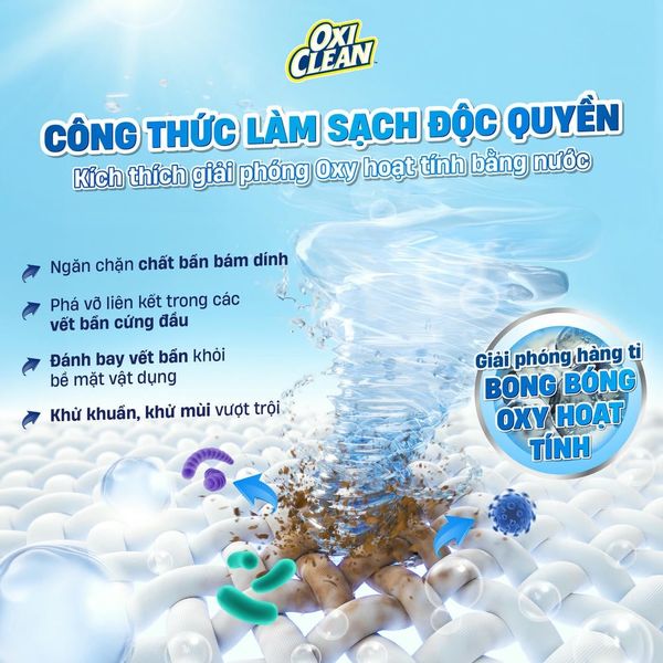 Bột Giặt Tẩy Đa Năng Oxi Clean Multi - Purpose Stain Remover 30g