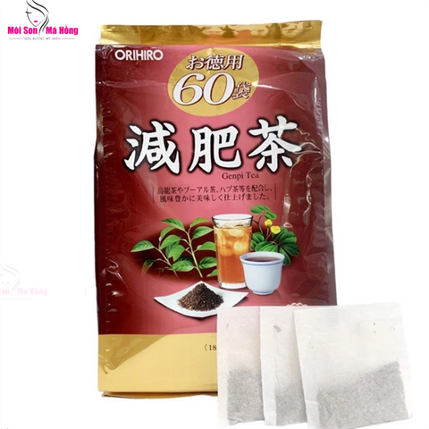 Trà giảm mỡ bụng Genpi Orihiro 60 gói