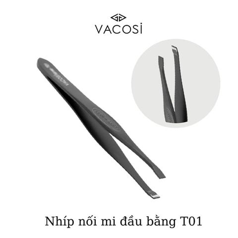 Nhíp Vacosi Flat Tweezers T01, T02