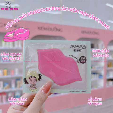 Mặt nạ môi Bioaqua #lemon