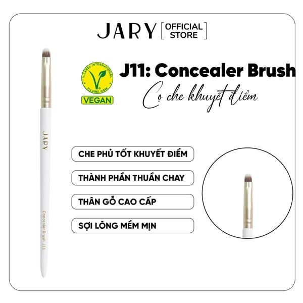 CỌ TRANG ĐIỂM CAO CẤP THUẦN CHAY JARY MAKEUP BRUSH