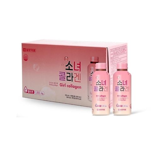 Nước uống bổ sung Collagen Hương Táo Ilyang Pharm 100mlx10 chai