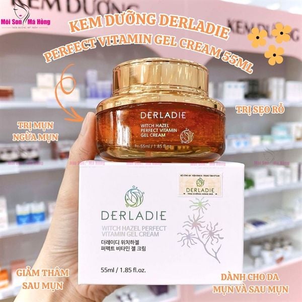 DƯỠNG ẨM DA VỚI KEM DERLADIE CHIẾT XUẤT TRÀM TRÀ