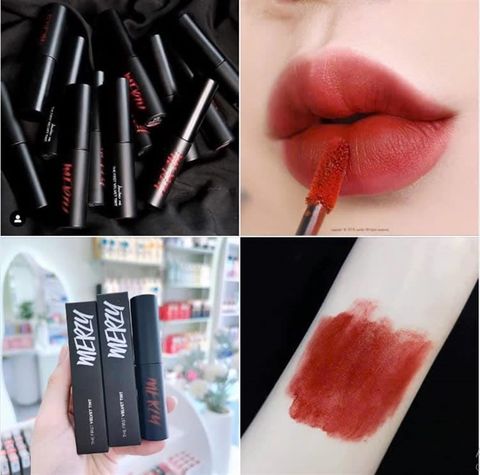 Son kem Merzy the first velvet tint V6 vỏ đen