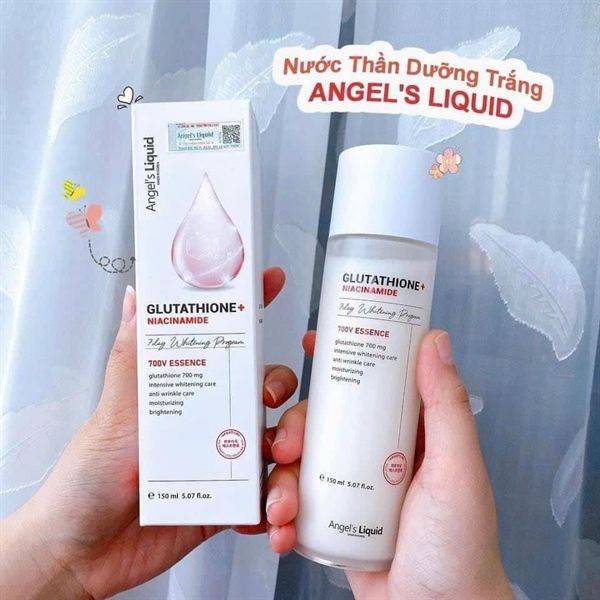 Nước Thần Dưỡng Sáng Angel's Liquid Glutathione+ Niacinamide 700V Essence 150ml