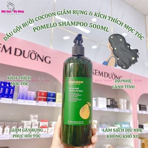 Dầu Gội Bưởi Cocoon Giảm Rụng & Kích Thích Mọc Tóc 500ml Pomelo Shampoo