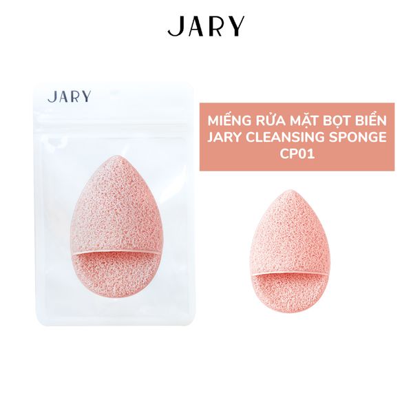 MIẾNG RỬA MẶT BỌT BIỂN JARY CLEANSING SPONGE - CP01/ cp03