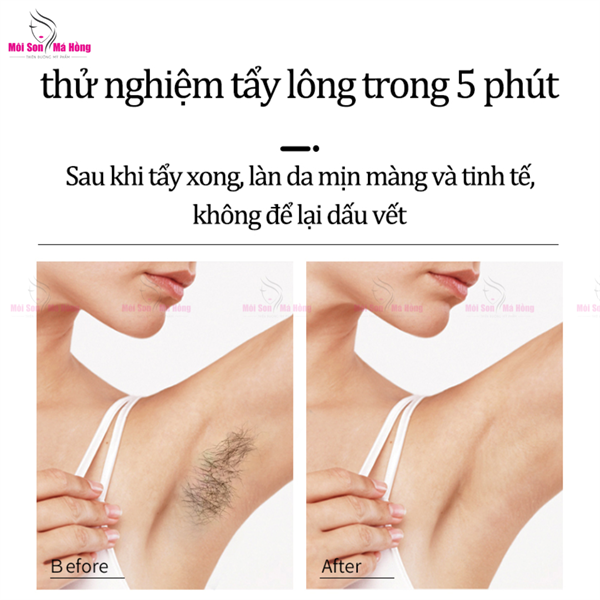 Kem tẩy lông Bikiro Cream Body Hair Remover 50g