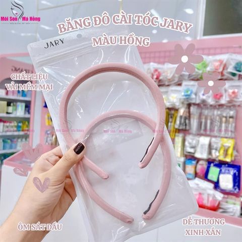 BĂNG ĐÔ CÀI TÓC VẢI ĐỦ MÀU JARY HAIR BAND -HB7 HB7.1