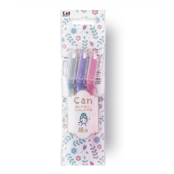 Set 3 Dao Cạo Lông Mày & Mặt Kai Can For Women Face