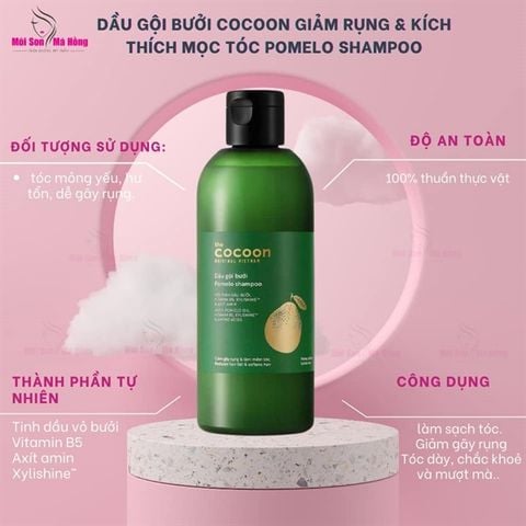 Dầu Gội Cocoon Bưởi Giảm Rụng & Kích Thích Mọc Tóc 310ml