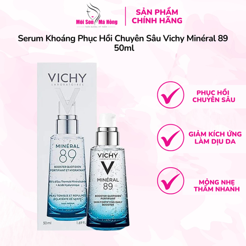 Serum Khoáng Phục Hồi Chuyên Sâu Vichy Minéral 89  50ml