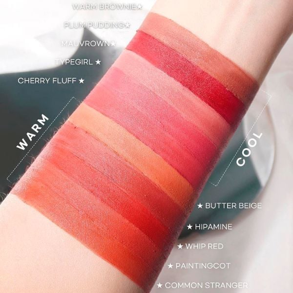 Son kem lì 3CE Hazy Lip Clay - Cherry Fluff