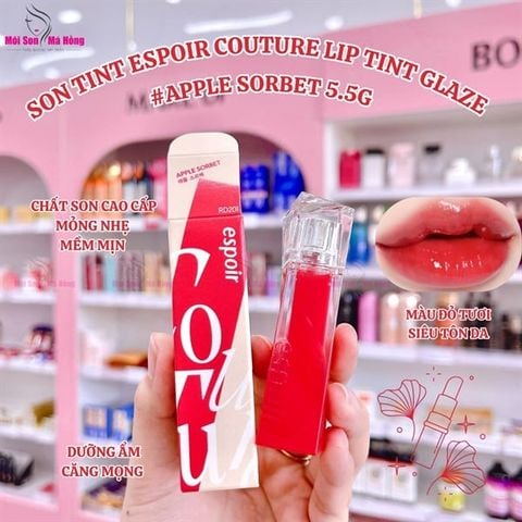 Son Tint Espoir Couture Lip Tint Glaze 5.5g #1 Apple Sorbet