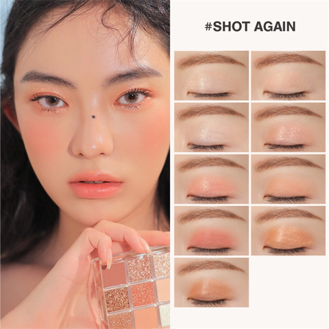 Phấn Mắt 9 Ô 3CE Multi Eye Color Palette #Shot Again