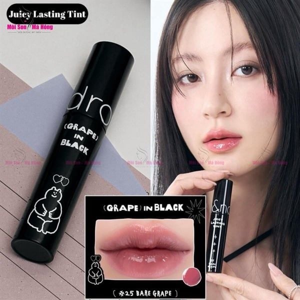 [Màu 1-39] Son Tint Lì, Căng Bóng Romand The Juicy Lasting Tint 5.5g