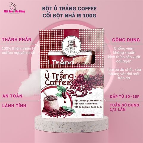 Bột Ủ Trắng Coffee Cối Bột Nhà Ri 100g