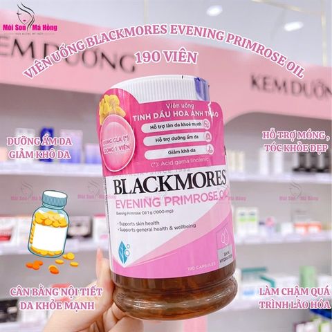 Viên Uống Blackmores Tinh Dầu Hoa Anh Thảo 190 Viên Evening Primrose Oil