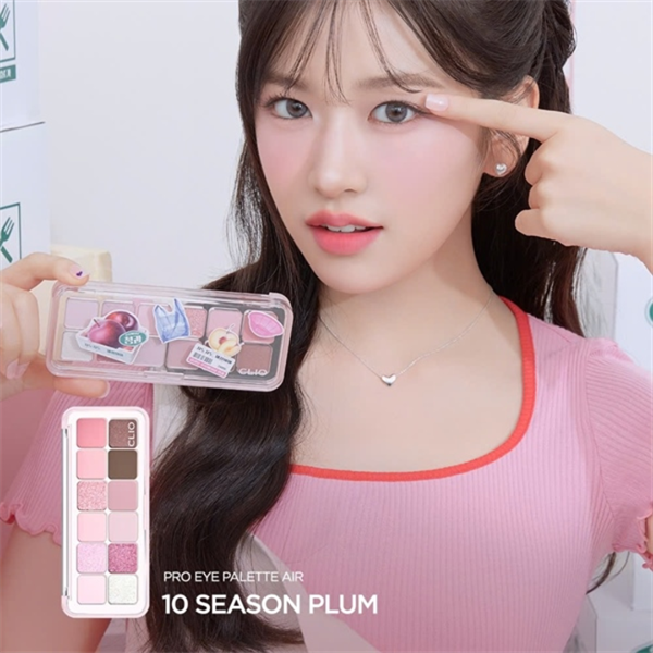 Phấn Mắt 12 Ô Clio Pro Eye Palette Air #10 Season Plum