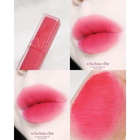 Son Kem Lì Romand Blur Fudge Tint #11 Fuchsia Vibe