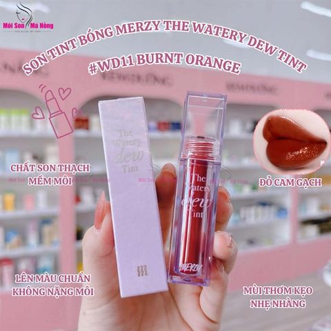 (Ver.2) Son Tint Bóng Merzy The Watery Dew Tint #WD11