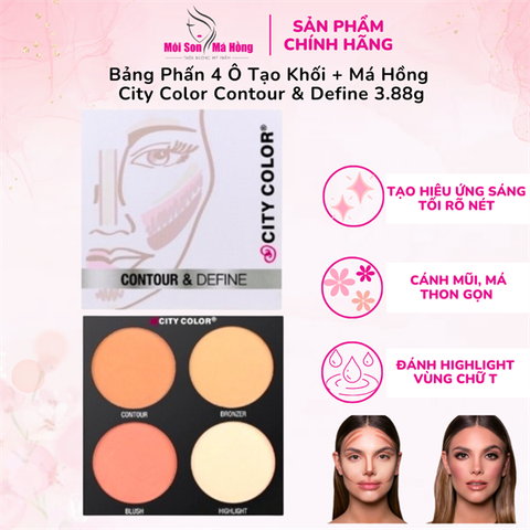 Bảng tạo khối 4 ô City Color Contour & Define Palestine