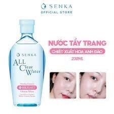 Tẩy trang Senka dưỡng sáng cấp ẩm 230ml