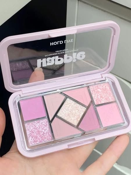 Bảng phấn mắt Hold Live 09 ô happie h03