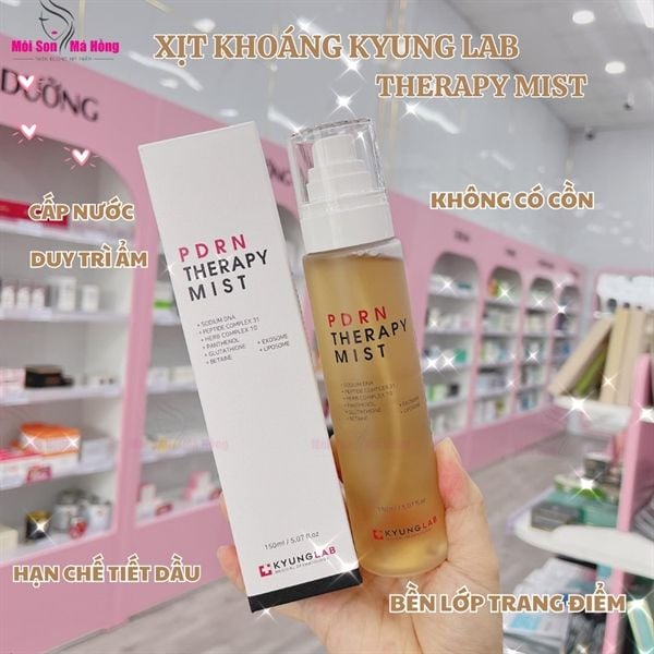 Kyung Lab Xịt khoáng Tái sinh tế bào PDRN Therapy Mist 150ml - MÔI