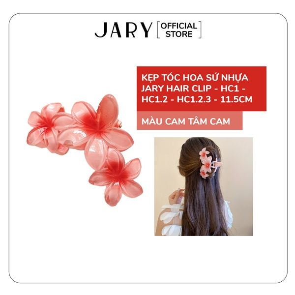 KẸP TÓC HOA SỨ NHỰA JARY HAIR CLIP HC1 HC1.2