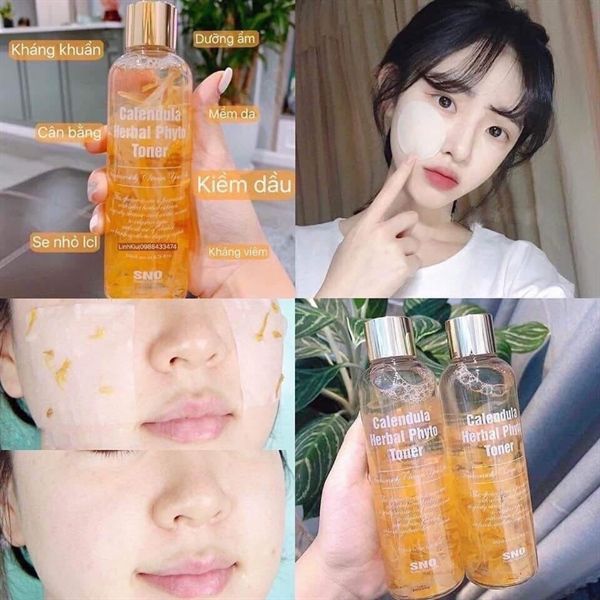 Nước Hoa Hồng Calendula Herbal Phyto SNO 200ml