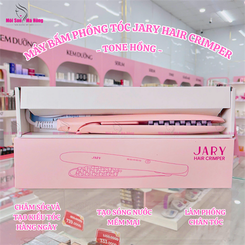 MÁY BẤM PHỒNG TÓC JARY HAIR CRIMPER - TONE HỒNG